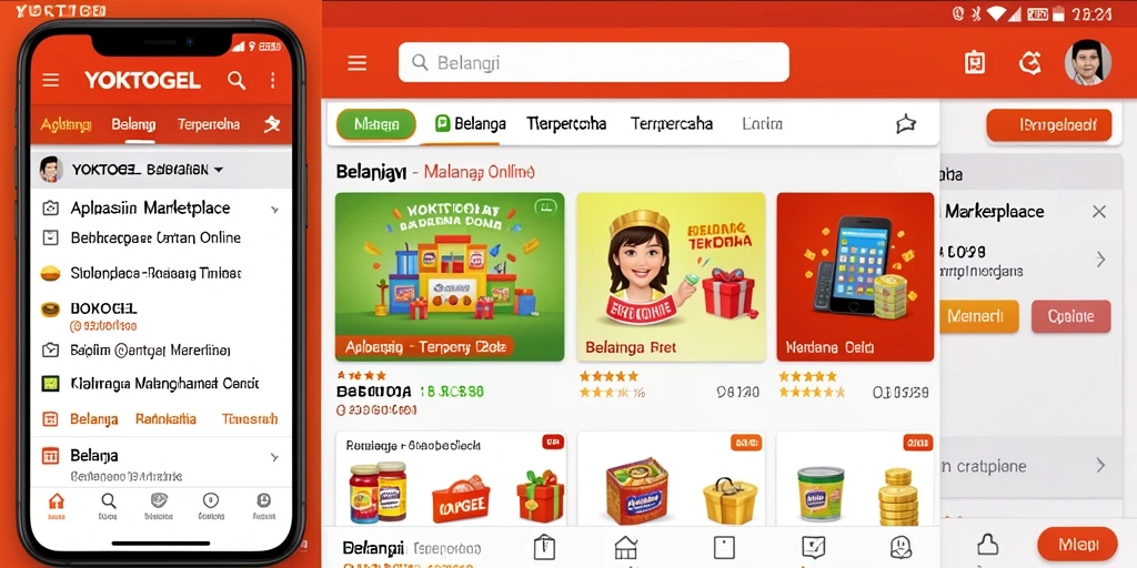 Tampilan antarmuka aplikasi YOKTOGEL yang user-friendly dan menarik.