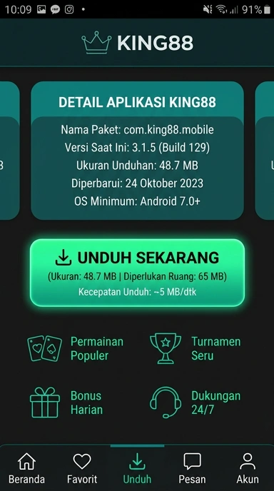 Unduh dan Instal APK king88 untuk Android di Indonesia